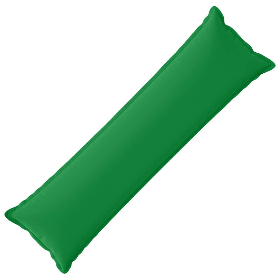 vidaXL Kussensloop HOUTEN Groen 40 x 145 cm Polyester afbeelding 1