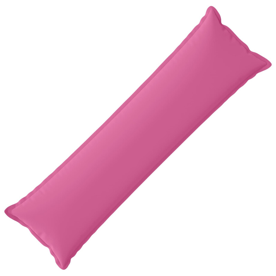 vidaXL Kussensloop HOUTEN Roze 40 x 145 cm Polyester afbeelding 1