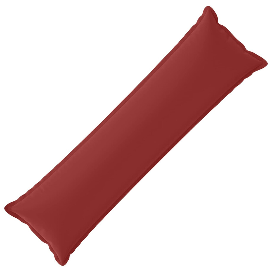 vidaXL Kussensloop HOUTEN Wijnrood 40 x 145 cm Polyester vidaXL Kussensloop HOUTEN Wijnrood 40 x 145 cm Polyester afbeelding 1