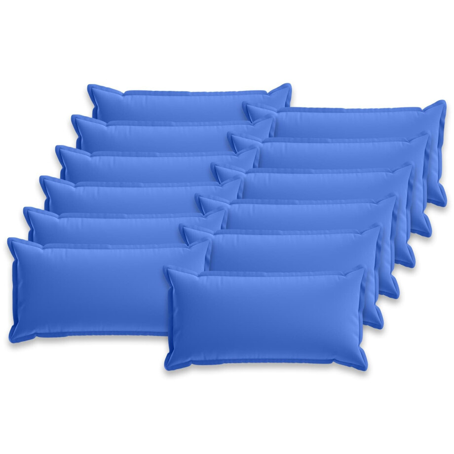 vidaXL Kussensloop 12 st HOUTEN Koninklijk Blauw 40 x 80 cm Polyester vidaXL Kussensloop 12 st HOUTEN Koninklijk Blauw 40 x 80 cm Polyester afbeelding 1