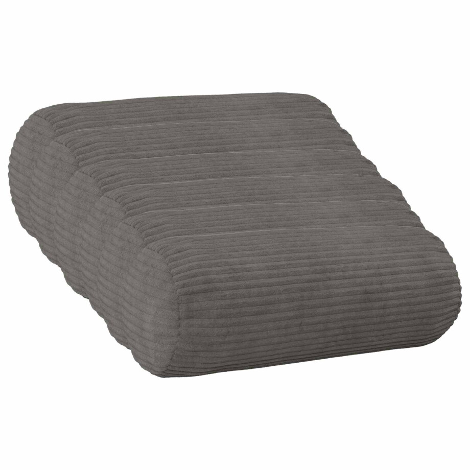 vidaXL Kussensloop 6 pcs HEERLEN Donkergrijs Ø 15 x 40 cm corduroy afbeelding 1