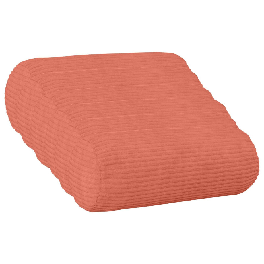 vidaXL Kussensloop 6 st HEERLEN Rood-oranje Ø 15 x 40 cm corduroy afbeelding 1