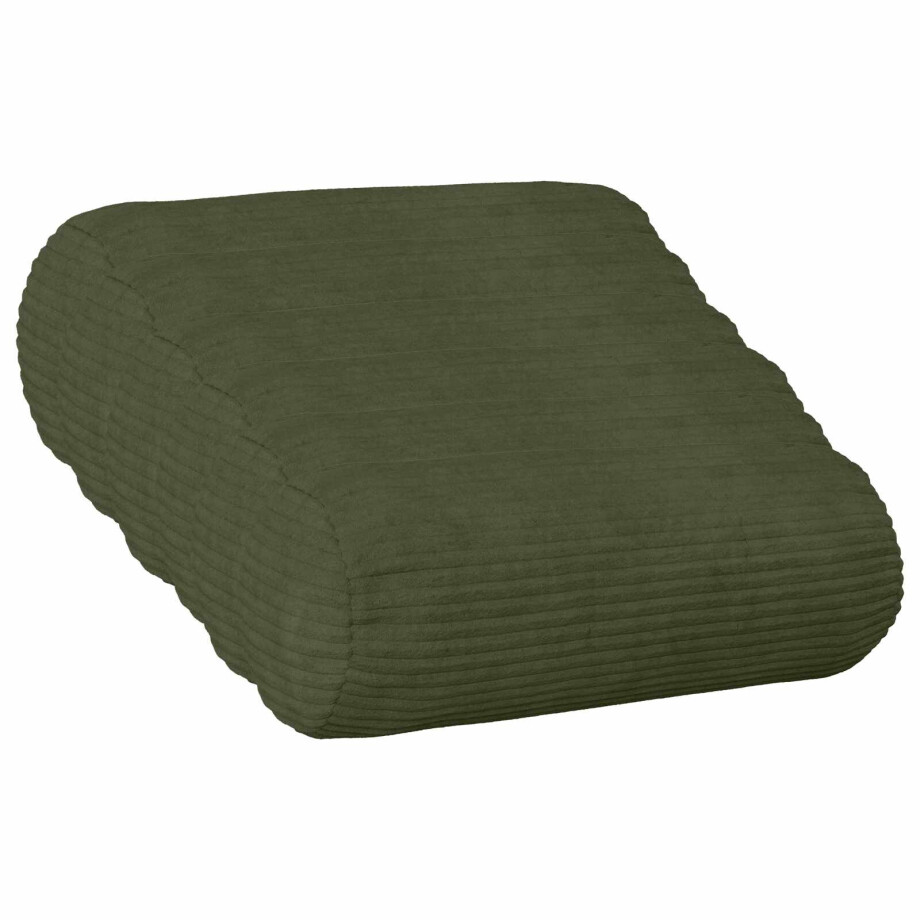 vidaXL Kussensloop 6 pcs HEERLEN Groen Ø 15 x 40 cm corduroy afbeelding 1