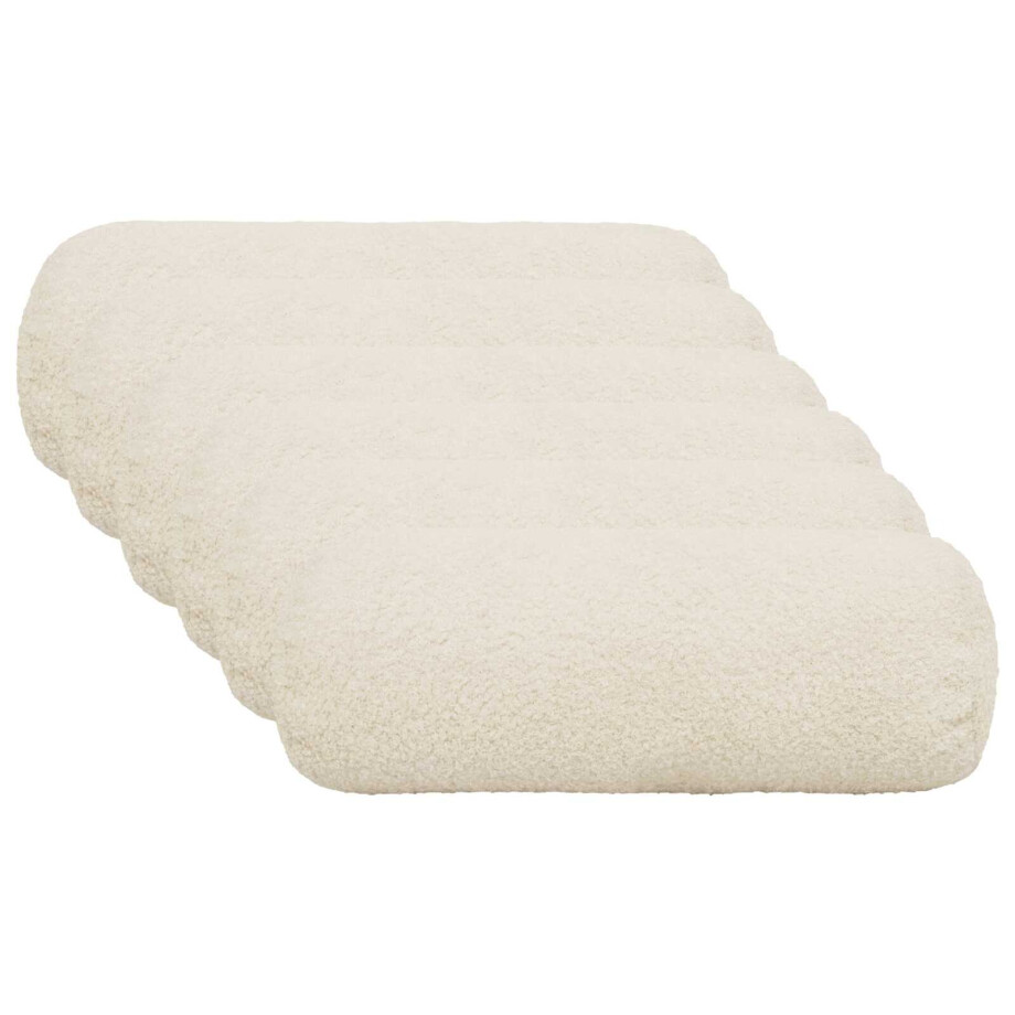 vidaXL Kussensloop 6 pcs HEERLEN Crèmekleurig Ø 15 x 40 cm Bouclé vidaXL Kussensloop 6 pcs HEERLEN Crèmekleurig Ø 15 x 40 cm Bouclé afbeelding 1