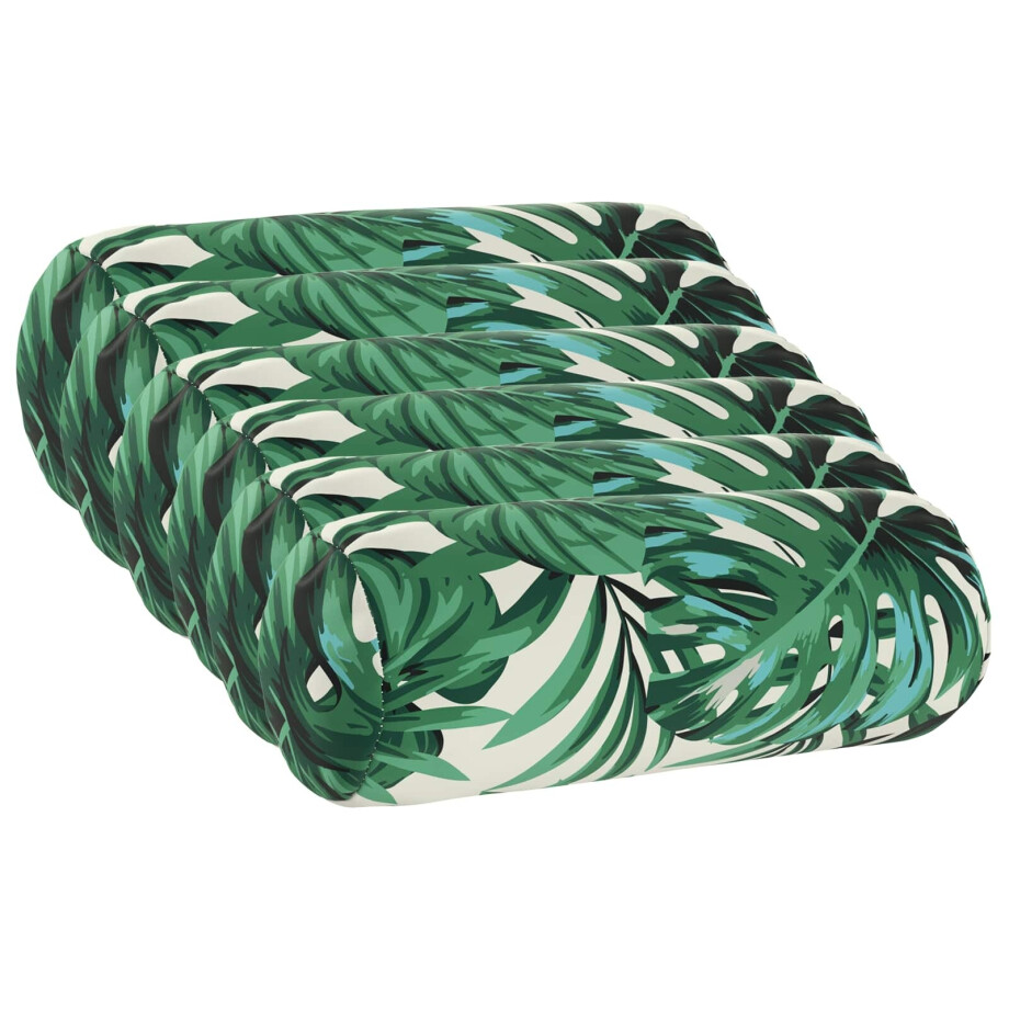 vidaXL Kussensloop 6 pcs HEERLEN Bladpatroon Ø 15 x 40 cm Polyester vidaXL Kussensloop 6 pcs HEERLEN Bladpatroon Ø 15 x 40 cm Polyester afbeelding 1