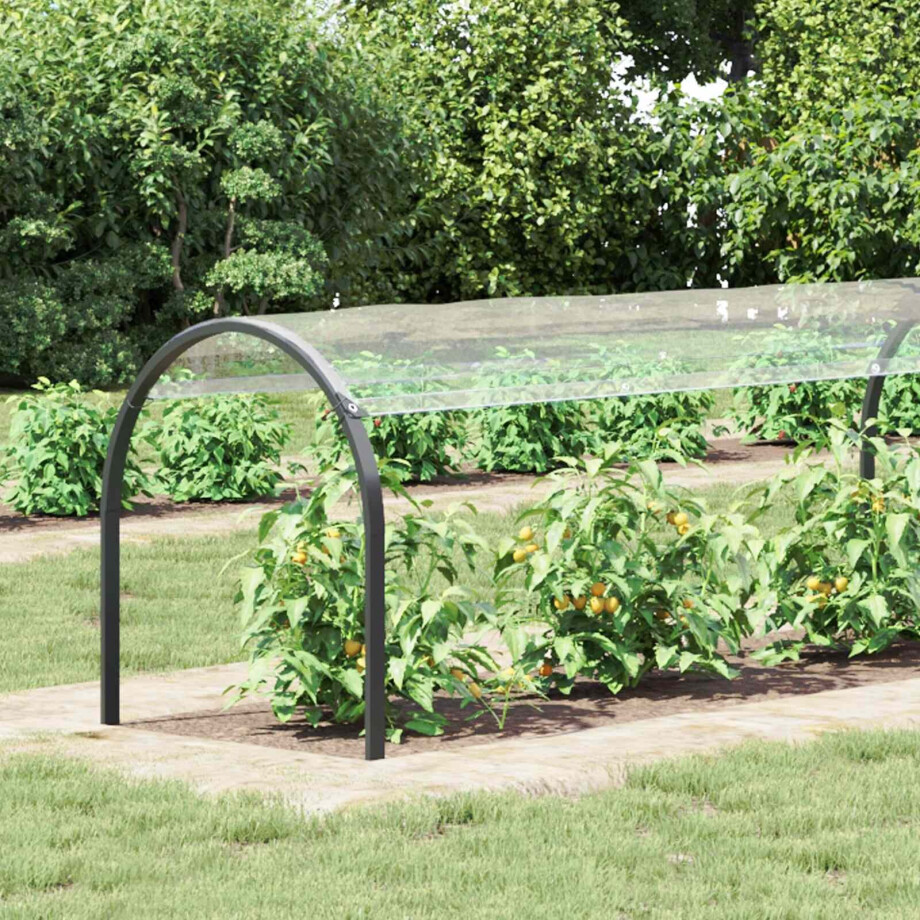vidaXL Plantenhoes Doorzichtig 6 x 1,5 m PVC afbeelding 1