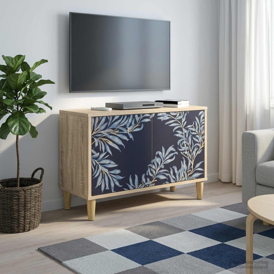 vidaXL Tv-meubel DOKKUM 69 x 33 x 50 cm Sonoma Bewerkt hout vidaXL Tv-meubel DOKKUM 69 x 33 x 50 cm Sonoma Bewerkt hout afbeelding 1