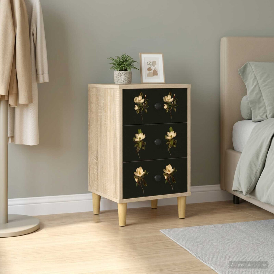 vidaXL Nachtkastje BREMEN Sonoma Eiken 36 x 33 x 60 cm Bewerkt hout vidaXL Nachtkastje BREMEN Sonoma Eiken 36 x 33 x 60 cm Bewerkt hout afbeelding 1