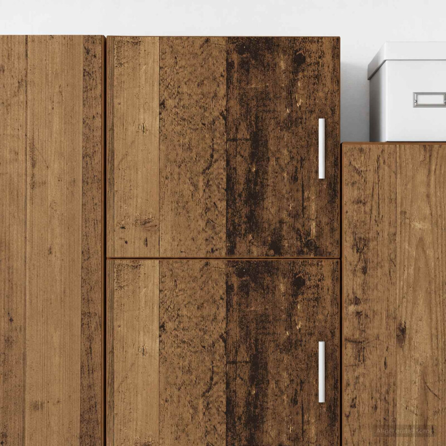 vidaXL Wandkast Oud hout 40 x 42,5 x 40 cm PB vidaXL Wandkast Oud hout 40 x 42,5 x 40 cm PB afbeelding 1