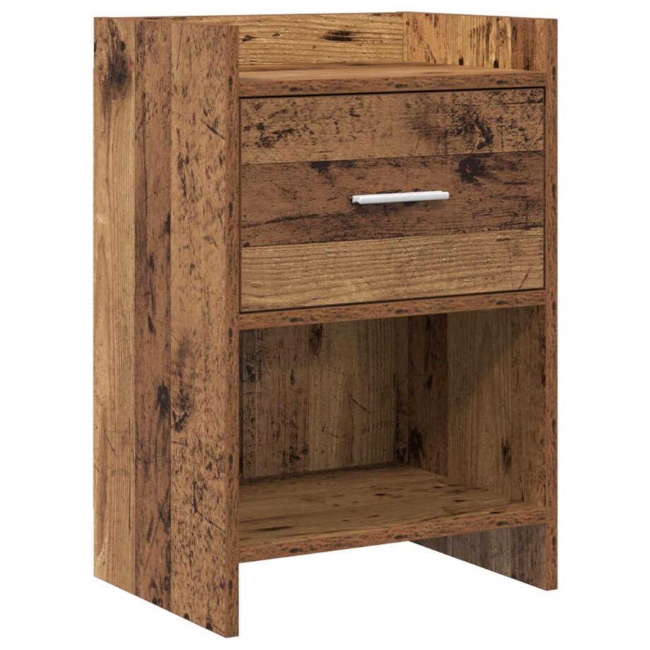 vidaXL Nachtkastjes Oud hout 40 x 30 x 60 cm Bewerkt hout vidaXL Nachtkastjes Oud hout 40 x 30 x 60 cm Bewerkt hout afbeelding 1