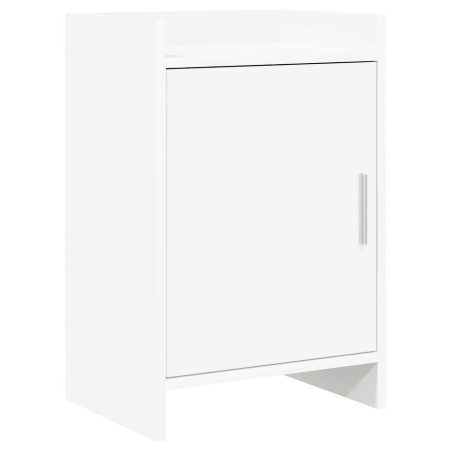 vidaXL Nachtkastjes Wit 40 x 30 x 60 cm Bewerkt hout afbeelding 1