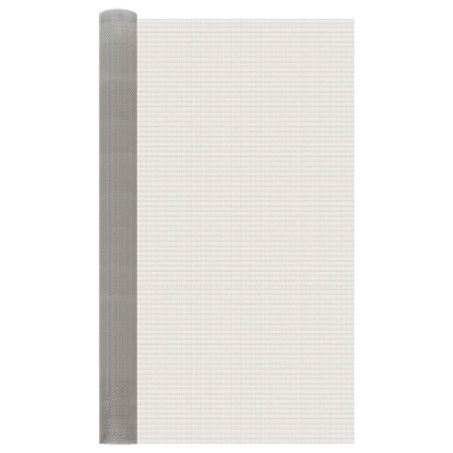 vidaXL Gaas Scherm 120 x 200 cm 6 Mesh RVS 201 Zilverkleurig vidaXL Gaas Scherm 120 x 200 cm 6 Mesh RVS 201 Zilverkleurig afbeelding 1