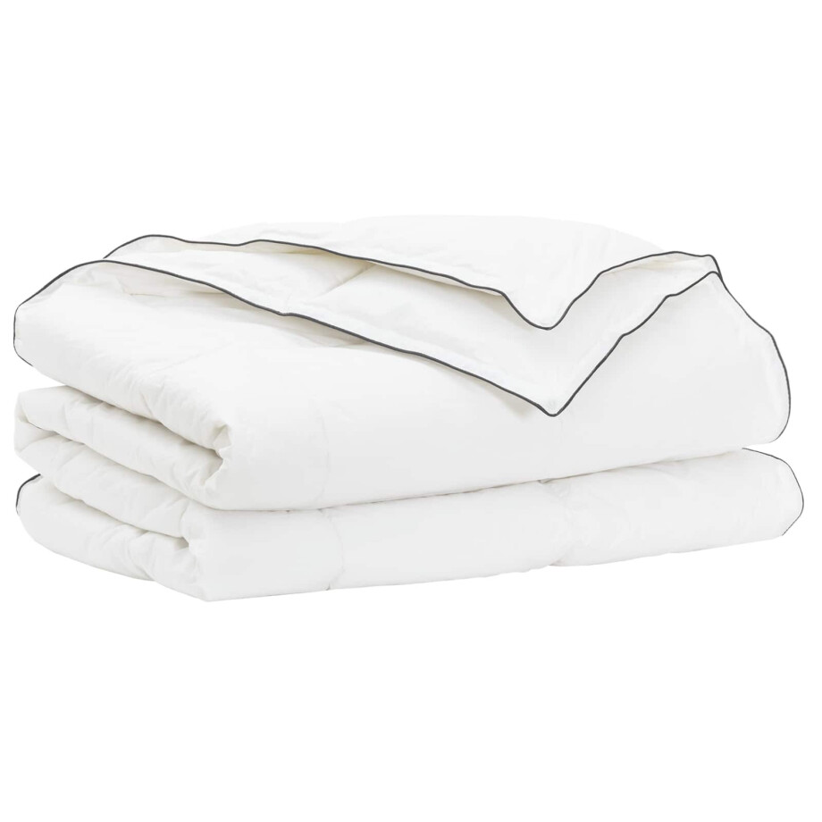 vidaXL Dekbed 200 x 240 cm 100% Katoen Wit vidaXL Dekbed 200 x 240 cm 100% Katoen Wit afbeelding 1