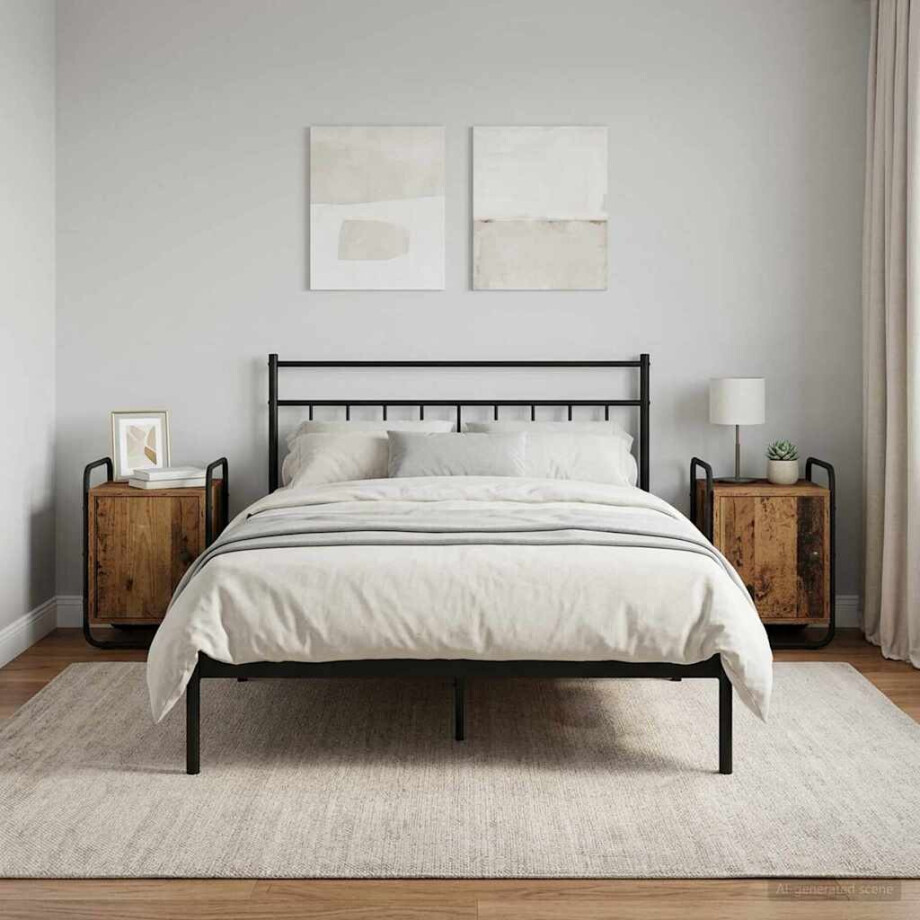 vidaXL Nachtkastje 2 st Oud hout Bewerkt hout vidaXL Nachtkastje 2 st Oud hout Bewerkt hout afbeelding 1