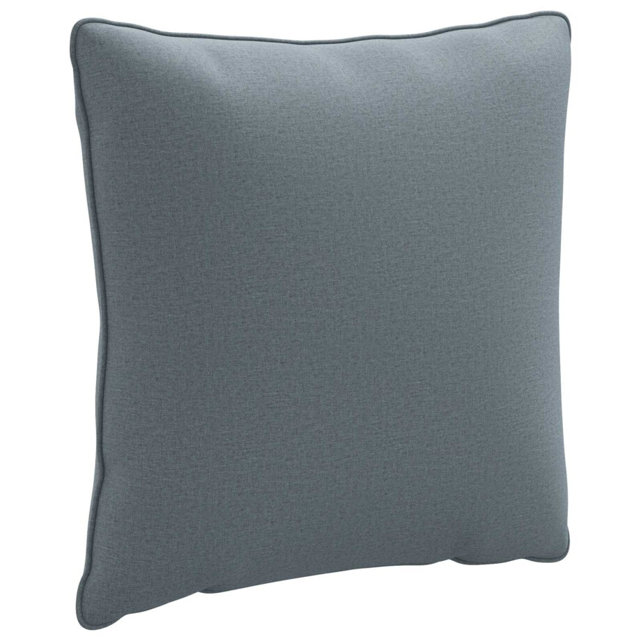 vidaXL 1-Delig Rugkussen PUTTEN 100% Polyester Blauw 40 x 40 x 15 cm afbeelding 1