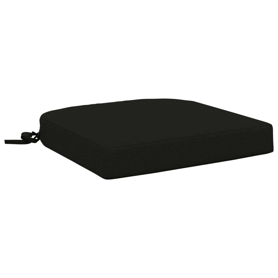 vidaXL 1-delig Zitkussen SOEST 100% Polyester Zwart 40 x 40 x 7 cm vidaXL 1-delig Zitkussen SOEST 100% Polyester Zwart 40 x 40 x 7 cm afbeelding 1