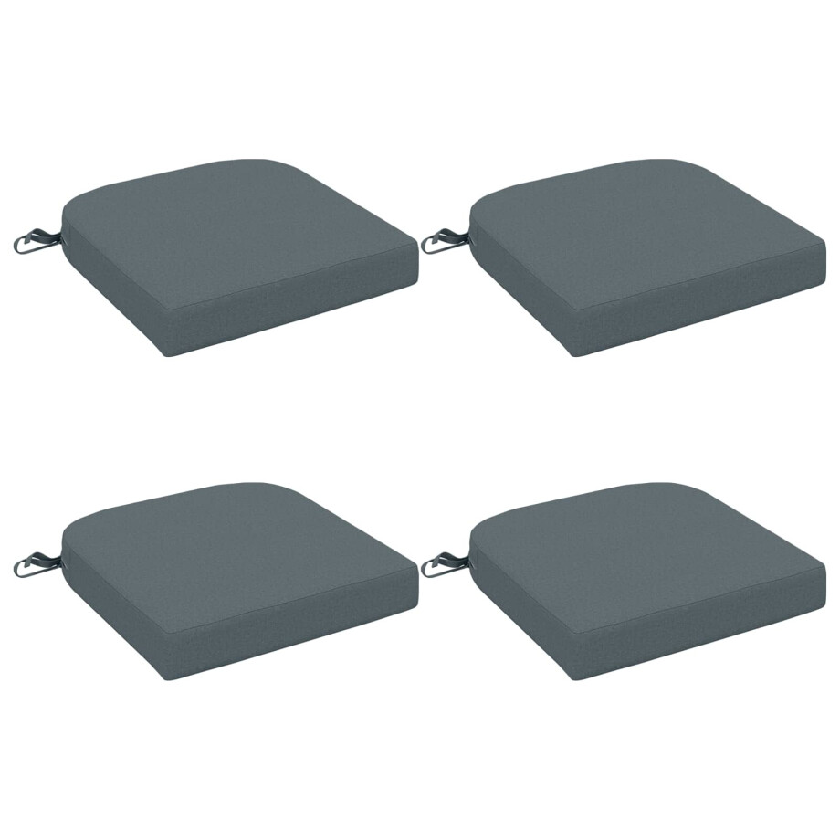 vidaXL 4-delige Zitkussens SOEST 4 pcs 100% Polyester Blauw vidaXL 4-delige Zitkussens SOEST 4 pcs 100% Polyester Blauw afbeelding 1
