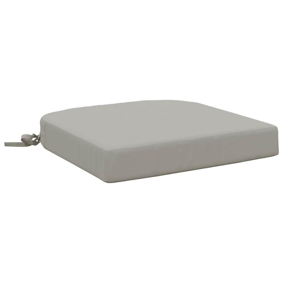 vidaXL 1-delig Zitkussen SOEST 100% Polyester Grijs 45 x 45 x 7 cm vidaXL 1-delig Zitkussen SOEST 100% Polyester Grijs 45 x 45 x 7 cm afbeelding 1