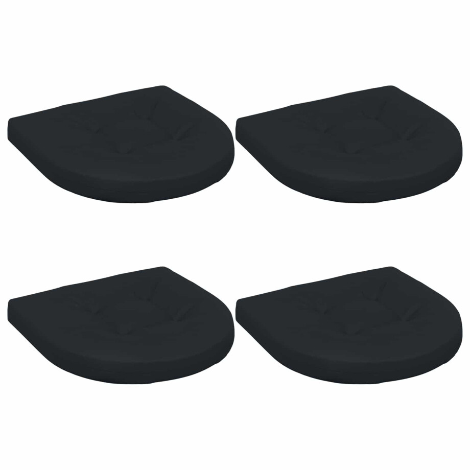 vidaXL 4-Piece Zitkussens 4 st 100% Polyester Donkerblauw vidaXL 4-Piece Zitkussens 4 st 100% Polyester Donkerblauw afbeelding 1