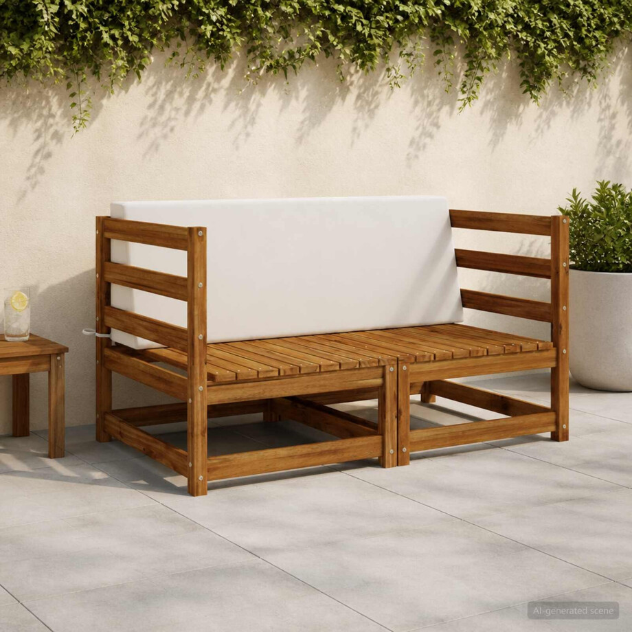 vidaXL Rugkussen SOEST 100% Polyester Wit 120 x 20 x 40 cm vidaXL Rugkussen SOEST 100% Polyester Wit 120 x 20 x 40 cm afbeelding 1