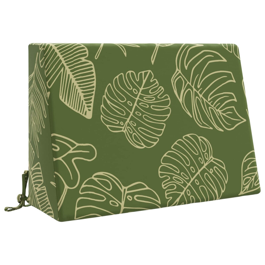 vidaXL Rugkussen SOEST 100% Polyester Bladontwerp 60 x 20 x 40 cm vidaXL Rugkussen SOEST 100% Polyester Bladontwerp 60 x 20 x 40 cm afbeelding 1