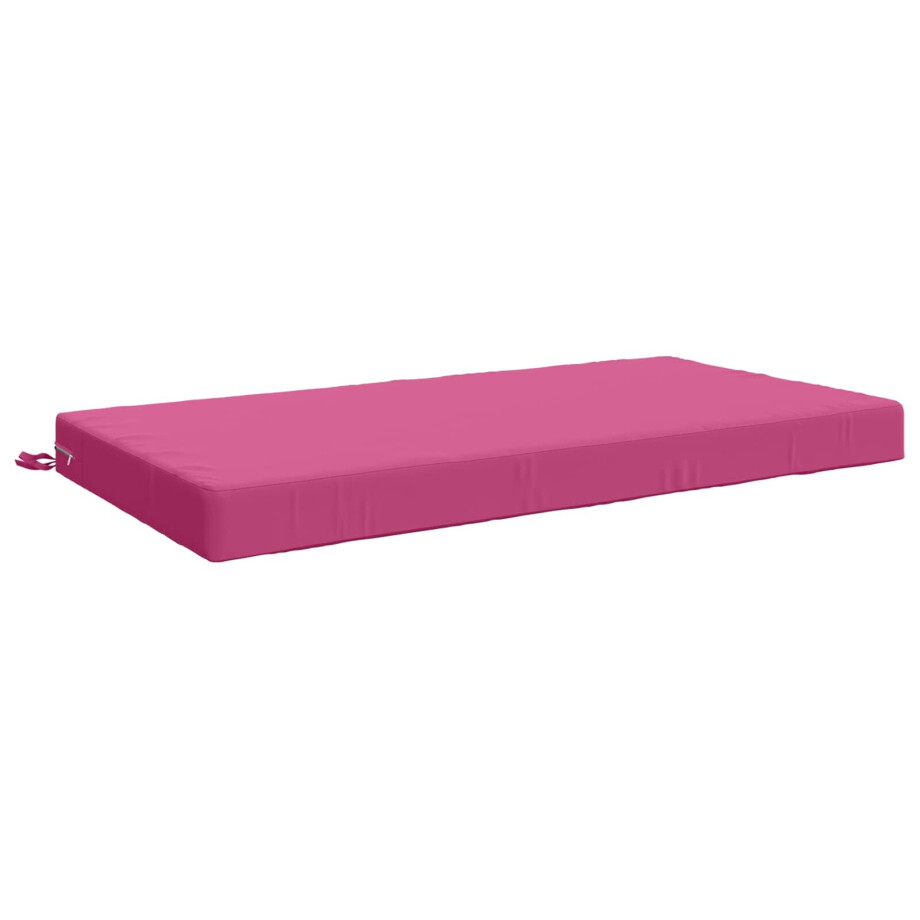 vidaXL Zitkussen SOEST 100% Polyester Roze 120 x 60 x 10 cm afbeelding 1