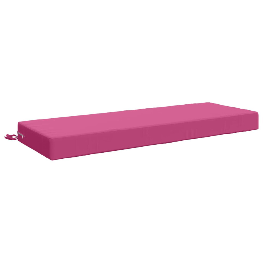 vidaXL Zitkussen SOEST 100% Polyester Roze 120 x 40 x 10 cm afbeelding 1