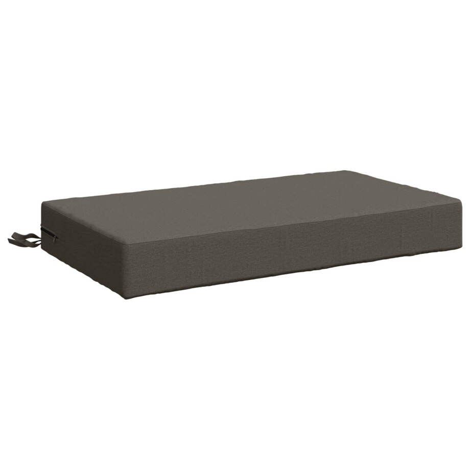 vidaXL Zitkussen SOEST 100% Polyester Grijs 70 x 40 x 10 cm vidaXL Zitkussen SOEST 100% Polyester Grijs 70 x 40 x 10 cm afbeelding 1