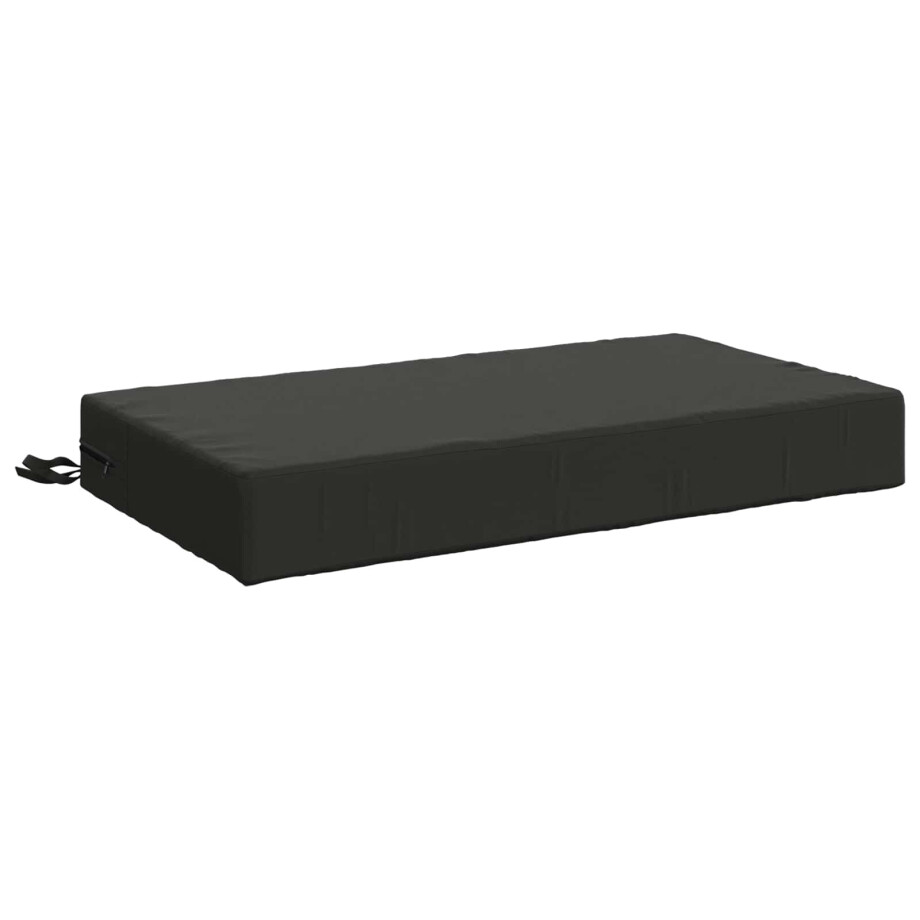 vidaXL Zitkussen SOEST 100% Polyester Antraciet 70 x 40 x 10 cm vidaXL Zitkussen SOEST 100% Polyester Antraciet 70 x 40 x 10 cm afbeelding 1