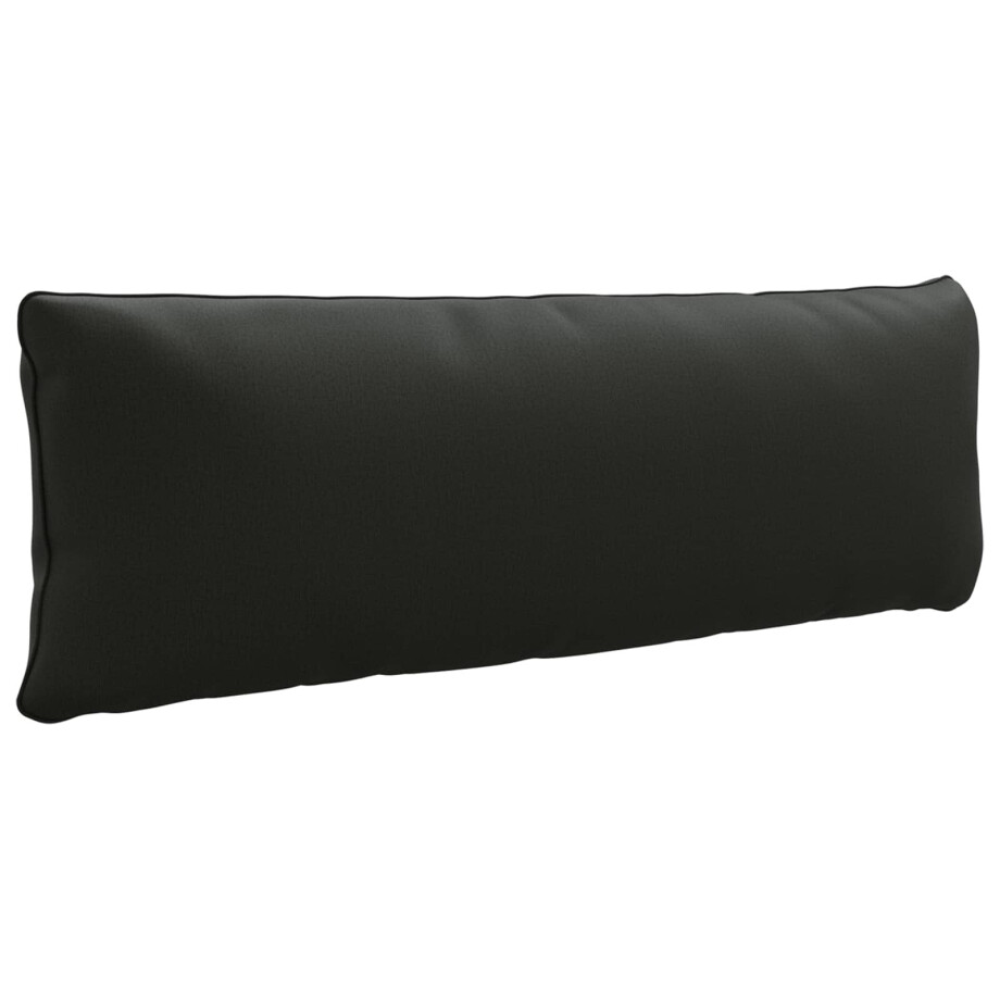 vidaXL 1-Delig Rugkussen PUTTEN 100% Polyester Zwart 120 x 40 x 15 cm vidaXL 1-Delig Rugkussen PUTTEN 100% Polyester Zwart 120 x 40 x 15 cm afbeelding 1