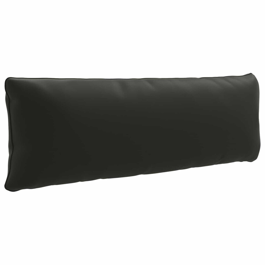 vidaXL 1-Delig Rugkussen PUTTEN 100% Polyester Zwart 120 x 40 x 15 cm vidaXL 1-Delig Rugkussen PUTTEN 100% Polyester Zwart 120 x 40 x 15 cm afbeelding 1