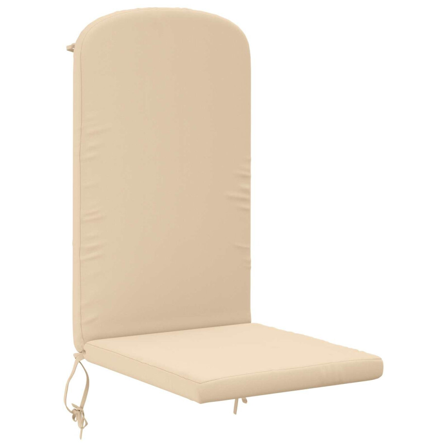 vidaXL Zon Loungerkussen GEMERT 100% Polyester Crèmekleurig vidaXL Zon Loungerkussen GEMERT 100% Polyester Crèmekleurig afbeelding 1