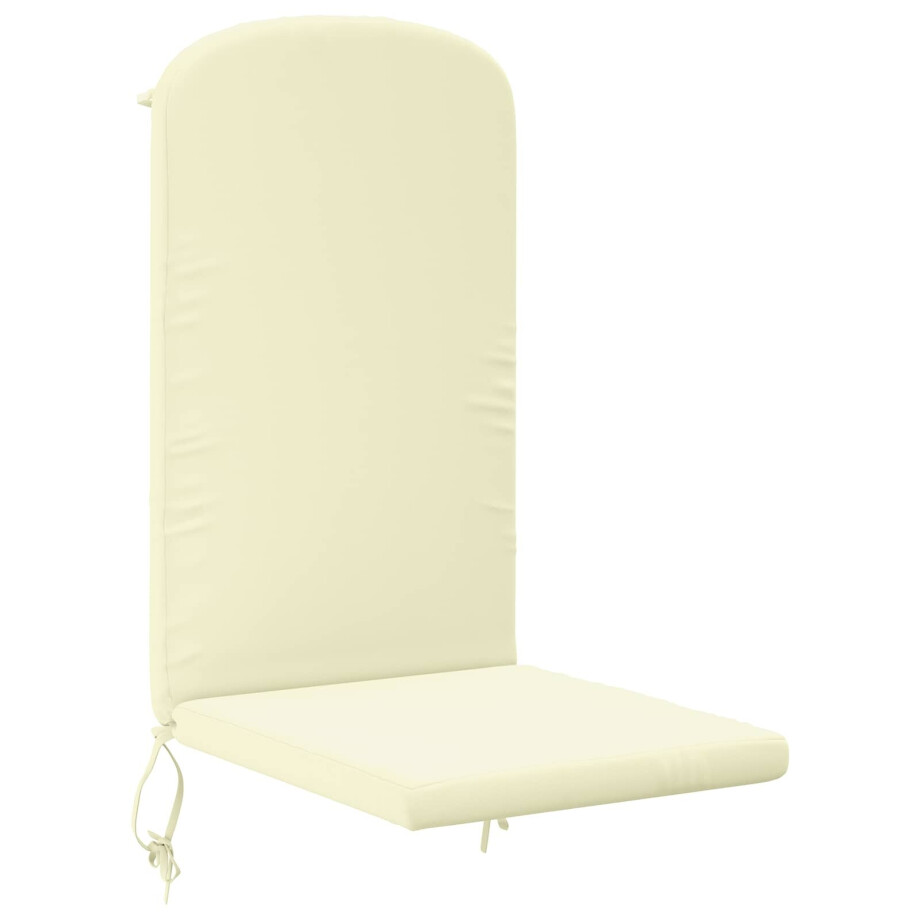vidaXL Zon Loungerkussen GEMERT 100% Polyester Crèmekleurig vidaXL Zon Loungerkussen GEMERT 100% Polyester Crèmekleurig afbeelding 1