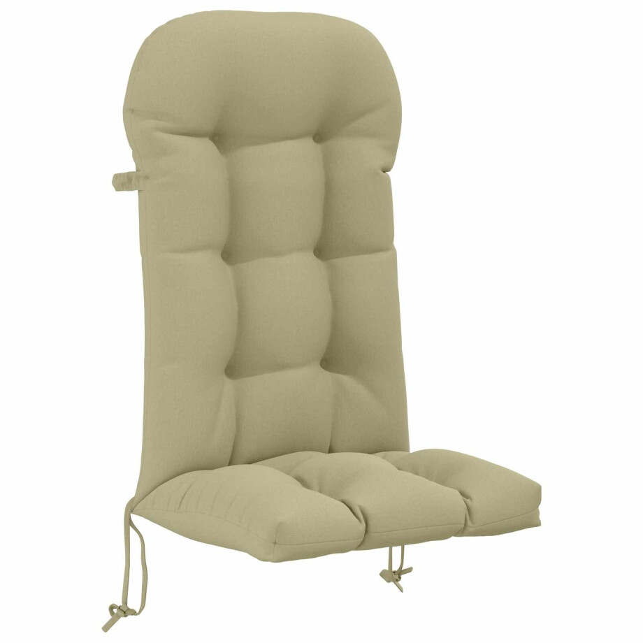 vidaXL Zon Loungerkussen PUTTEN 100% Polyester Lichtgroen vidaXL Zon Loungerkussen PUTTEN 100% Polyester Lichtgroen afbeelding 1