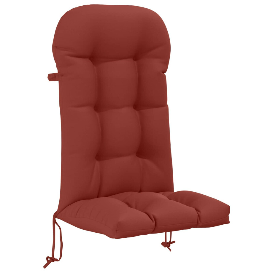 vidaXL Zon Loungerkussen PUTTEN 100% Polyester Rood 48 x 112 x 10 cm vidaXL Zon Loungerkussen PUTTEN 100% Polyester Rood 48 x 112 x 10 cm afbeelding 1