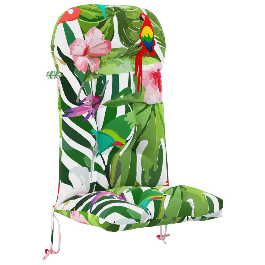 vidaXL Zon Loungerkussen PUTTEN 100% Polyester Meerkleurig vidaXL Zon Loungerkussen PUTTEN 100% Polyester Meerkleurig afbeelding 1