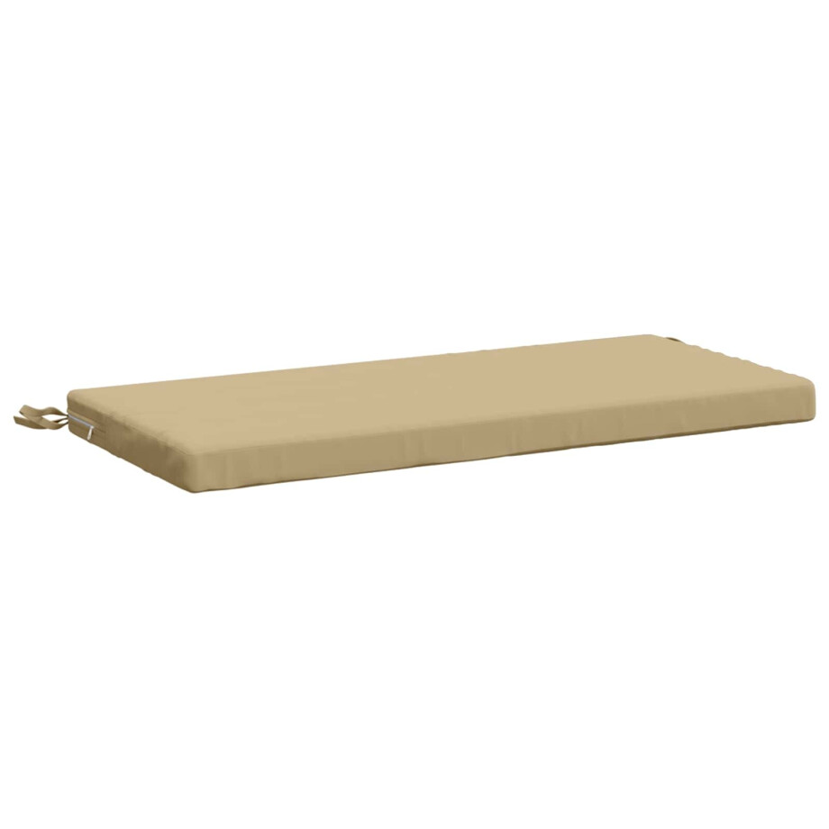 vidaXL Bankkussen SOEST 100% Polyester Beige 60 x 40 x 5 cm afbeelding 1