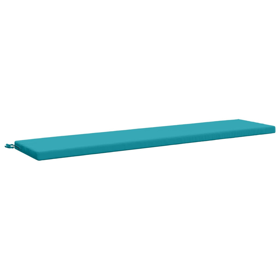 vidaXL Bankkussen SOEST 100% Polyester Turquoise 180 x 40 x 5 cm afbeelding 1