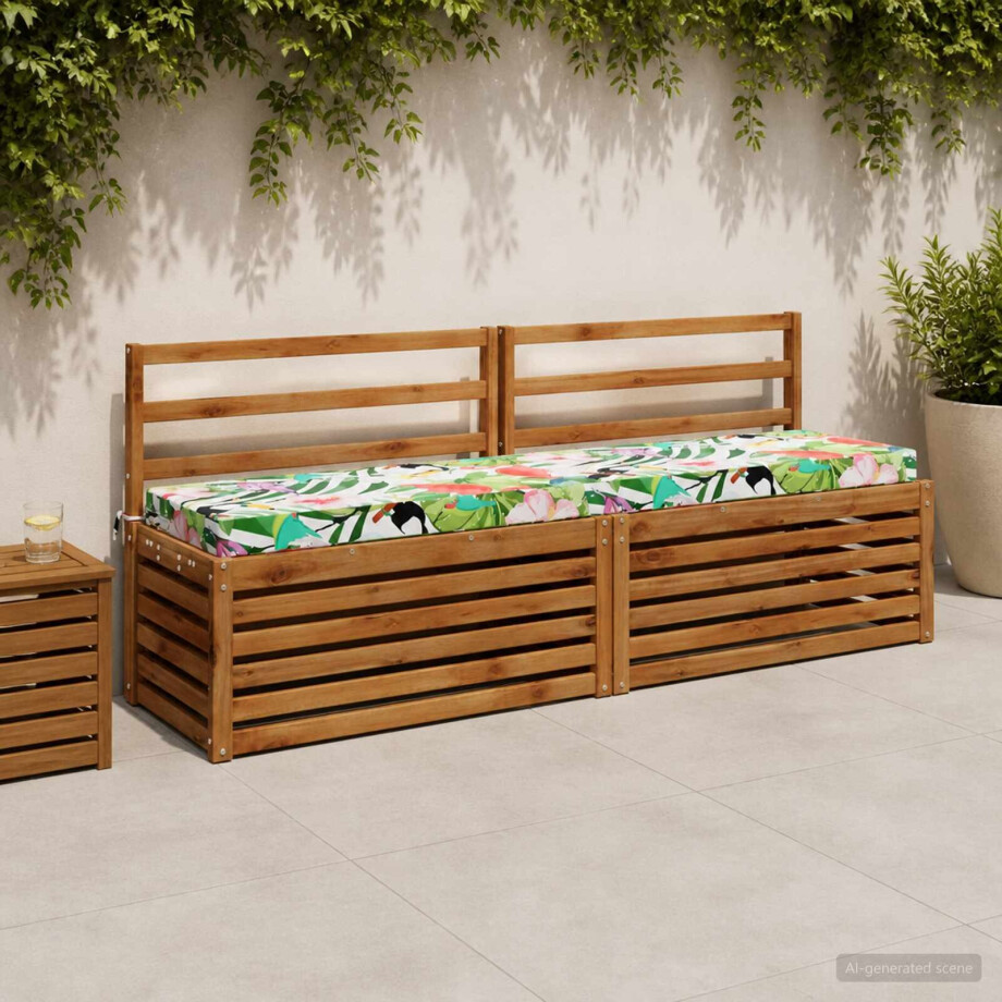 vidaXL Bankkussen SOEST 100% Polyester Meerkleurig 170 x 40 x 8 cm afbeelding 1