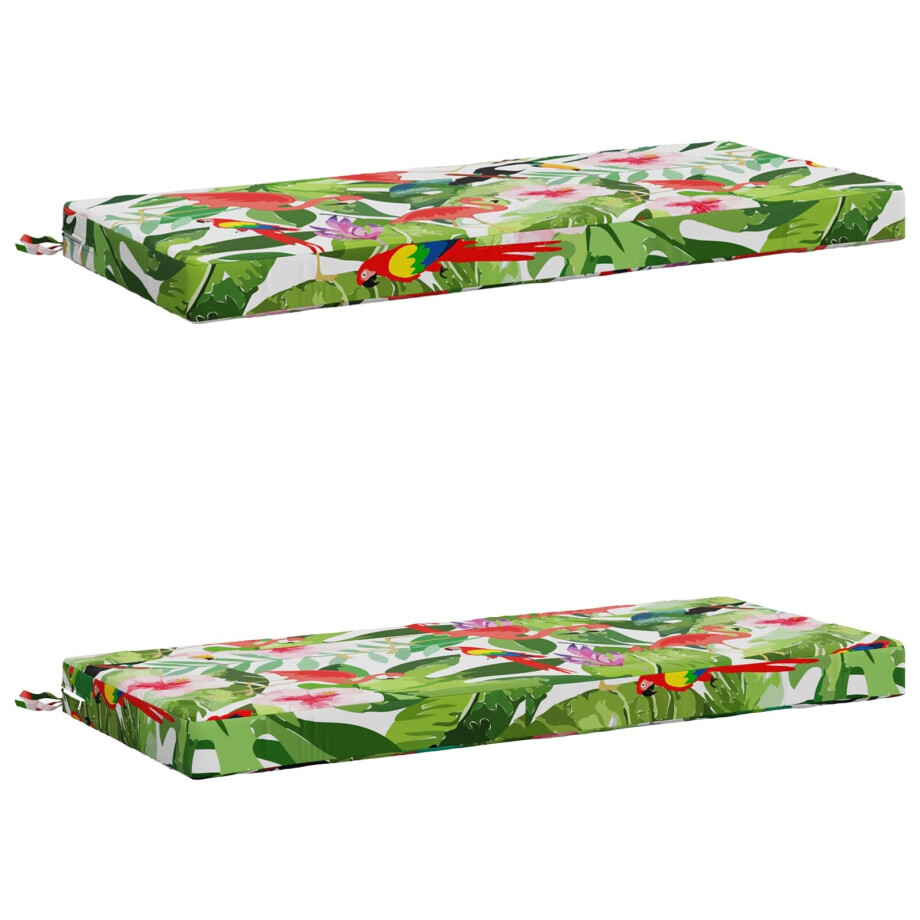 vidaXL 2-delige Bankkussens SOEST 2 st 100% Polyester Meerkleurig afbeelding 1