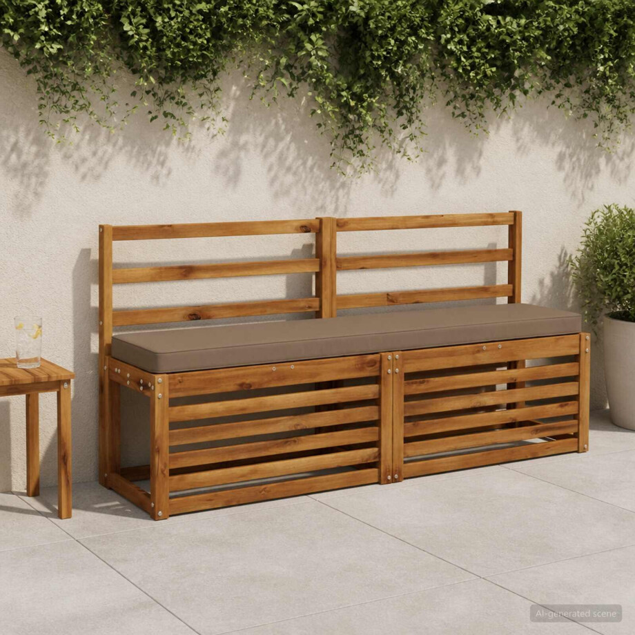 vidaXL 2-delige Bankkussens VUGHT 2 pcs 100% Polyester Taupe vidaXL 2-delige Bankkussens VUGHT 2 pcs 100% Polyester Taupe afbeelding 1