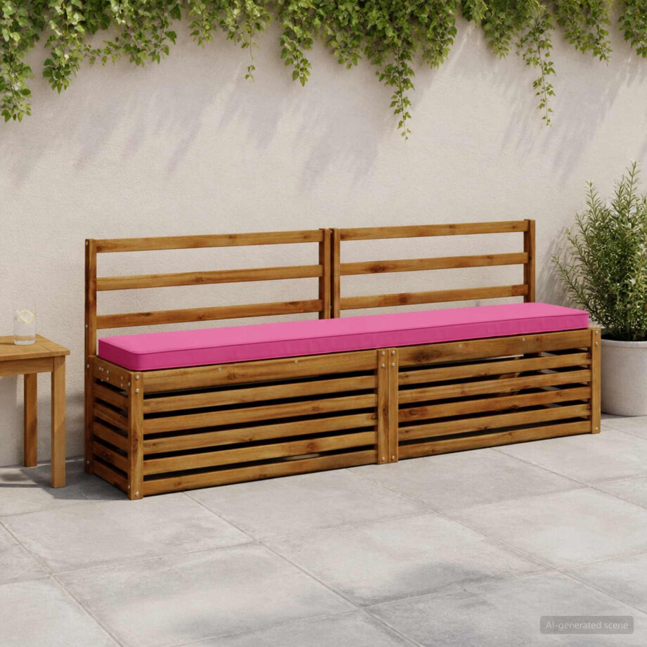 vidaXL 1-delig Bankkussen VUGHT 100% Polyester Roze 200 x 30 x 5 cm vidaXL 1-delig Bankkussen VUGHT 100% Polyester Roze 200 x 30 x 5 cm afbeelding 1