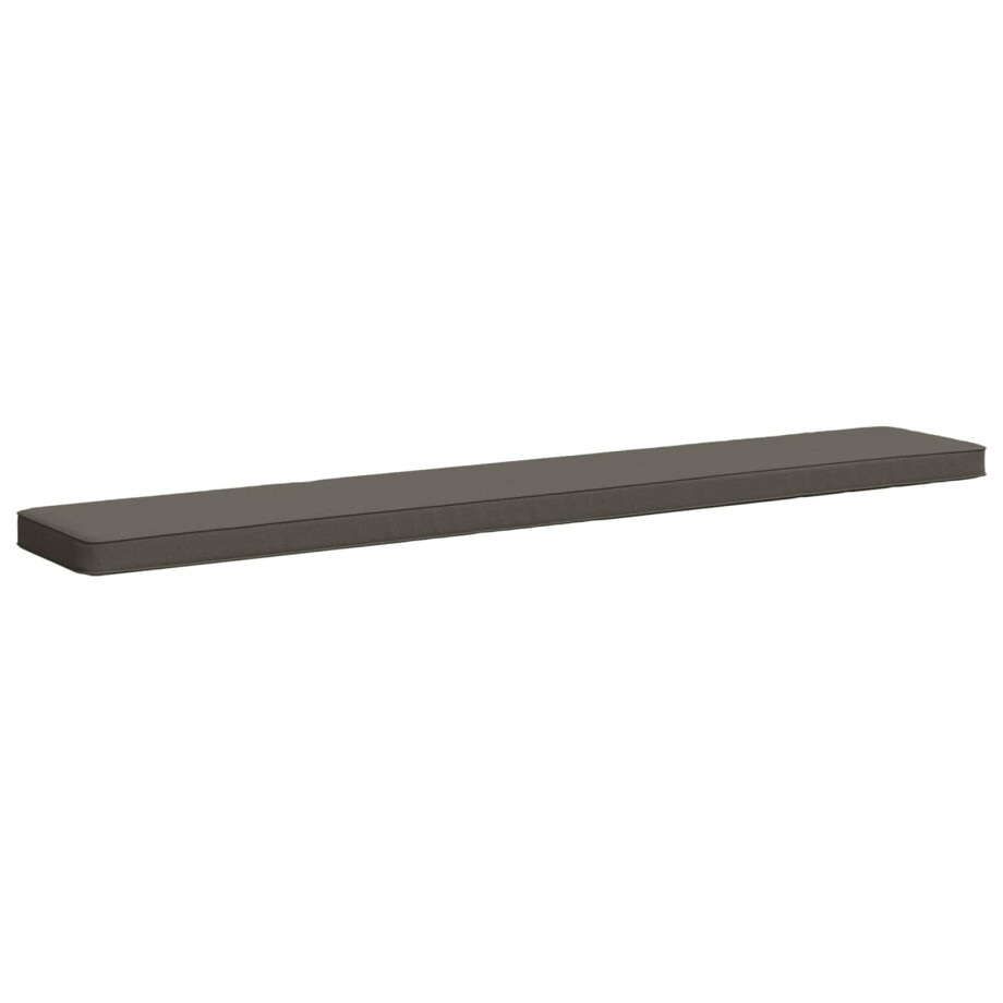 vidaXL 1-delig Bankkussen VUGHT 100% Polyester Grijs 180 x 30 x 5 cm vidaXL 1-delig Bankkussen VUGHT 100% Polyester Grijs 180 x 30 x 5 cm afbeelding 1