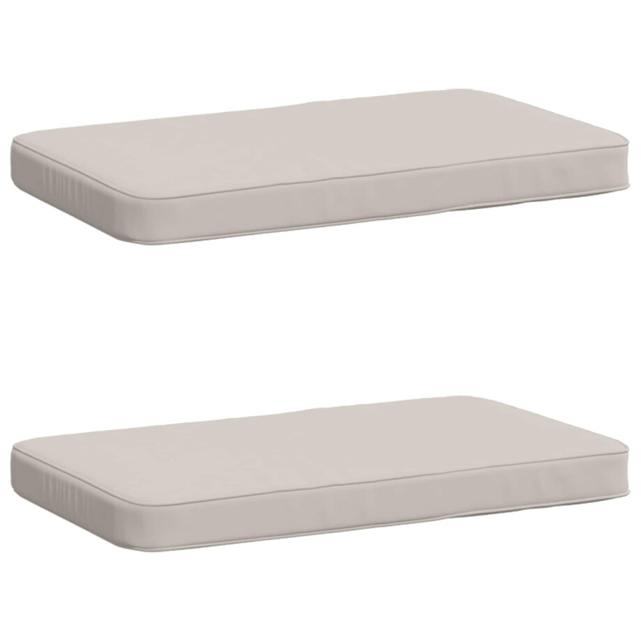 vidaXL 2-delige Bankkussens VUGHT 2 pcs 100% Polyester Wit vidaXL 2-delige Bankkussens VUGHT 2 pcs 100% Polyester Wit afbeelding 1