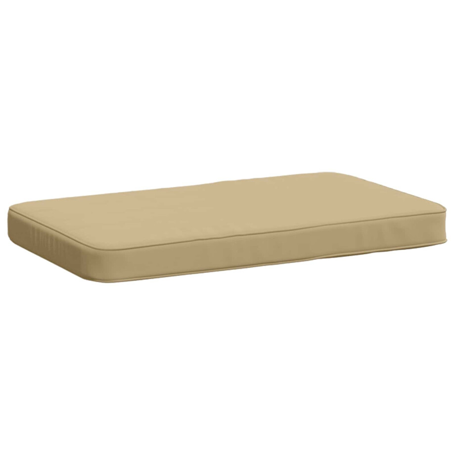 vidaXL 1-delig Bankkussen VUGHT 100% Polyester Beige 60 x 40 x 5 cm vidaXL 1-delig Bankkussen VUGHT 100% Polyester Beige 60 x 40 x 5 cm afbeelding 1