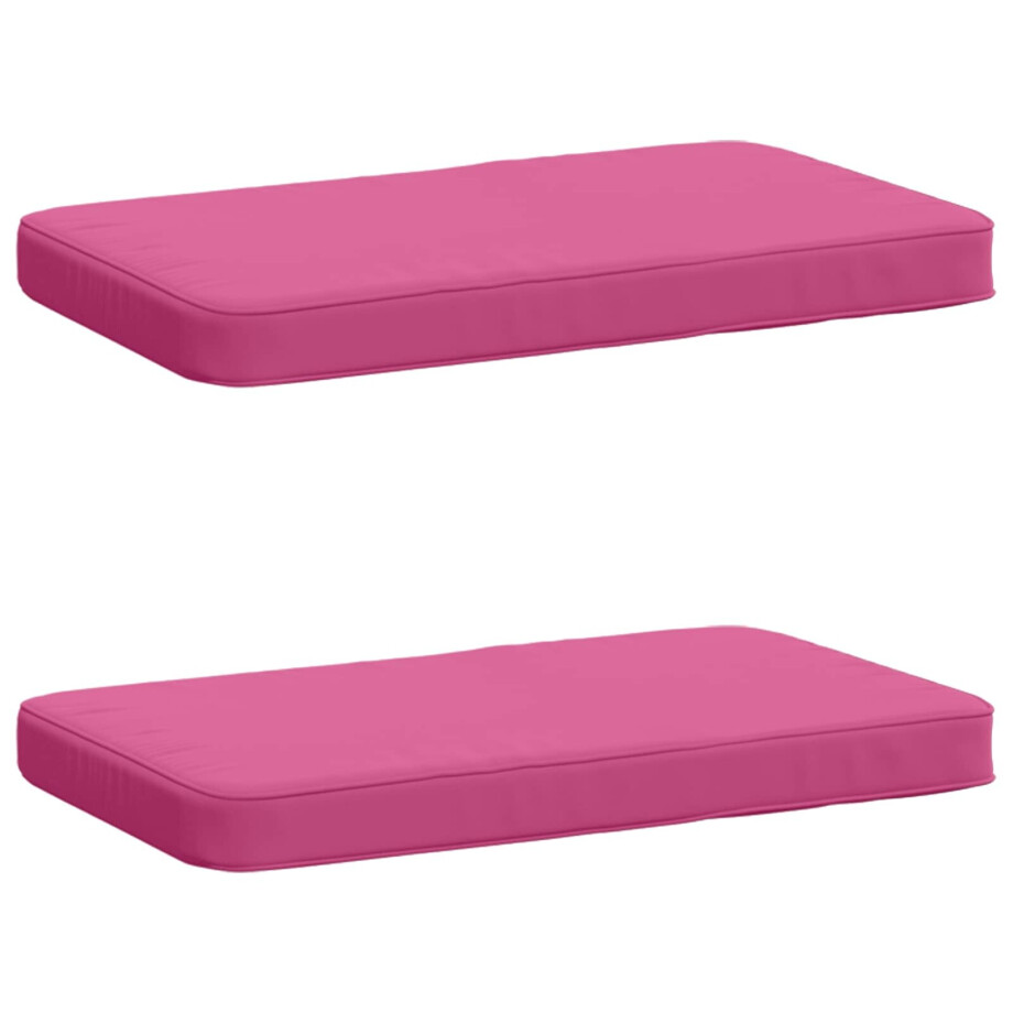 vidaXL 2-delige Bankkussens VUGHT 2 pcs 100% Polyester Roze vidaXL 2-delige Bankkussens VUGHT 2 pcs 100% Polyester Roze afbeelding 1