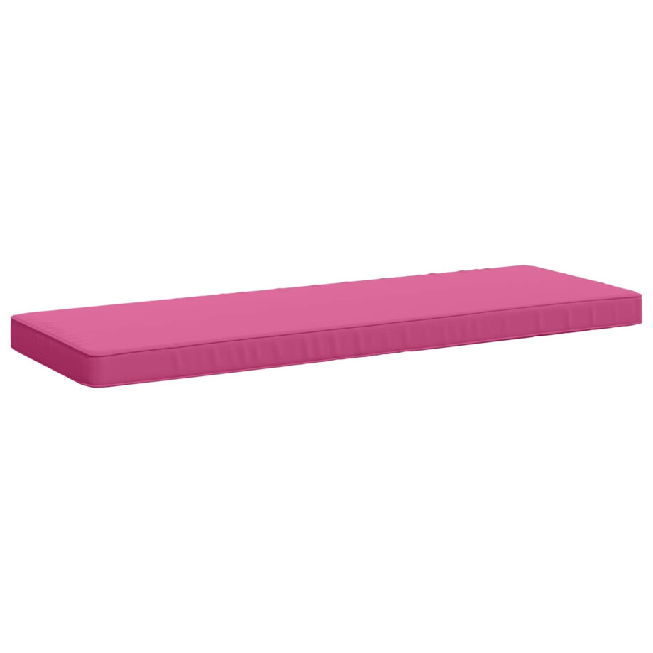 vidaXL 1-delig Bankkussen VUGHT 100% Polyester Roze 110 x 40 x 5 cm vidaXL 1-delig Bankkussen VUGHT 100% Polyester Roze 110 x 40 x 5 cm afbeelding 1