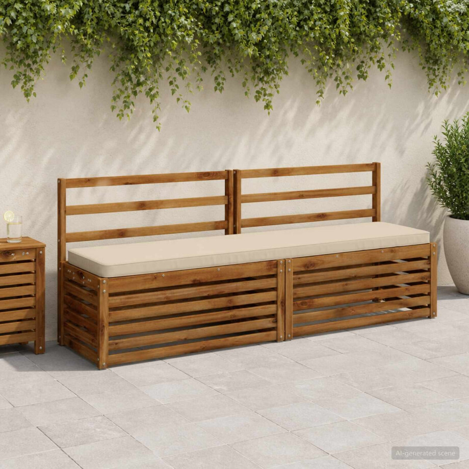 vidaXL 1-delig Bankkussen VUGHT 100% Polyester Beige 180 x 40 x 5 cm vidaXL 1-delig Bankkussen VUGHT 100% Polyester Beige 180 x 40 x 5 cm afbeelding 1