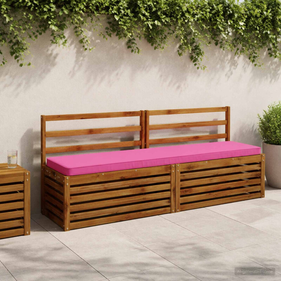 vidaXL 1-delig Bankkussen VUGHT 100% Polyester Roze 200 x 40 x 5 cm vidaXL 1-delig Bankkussen VUGHT 100% Polyester Roze 200 x 40 x 5 cm afbeelding 1