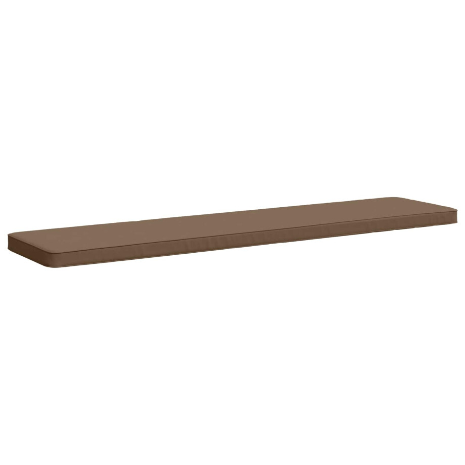 vidaXL 1-delig Bankkussen VUGHT 100% Polyester Taupe 180 x 40 x 5 cm vidaXL 1-delig Bankkussen VUGHT 100% Polyester Taupe 180 x 40 x 5 cm afbeelding 1
